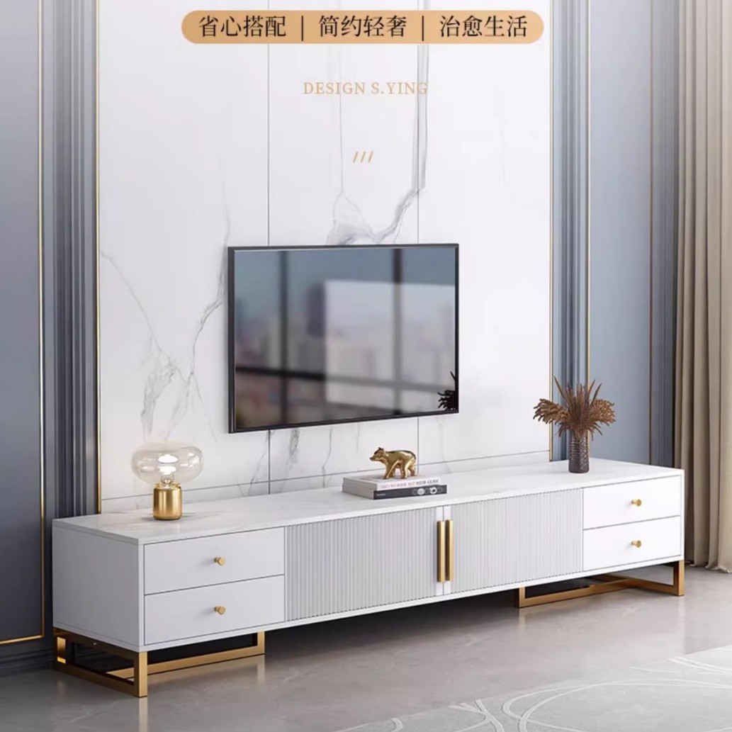 Tv Cabinet Living Room Home 2025 New Floor-Standing Modern Simple Small Apartment Storage Storage Integrated Tv Cabinet