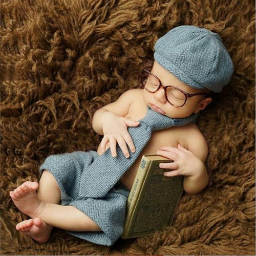 Children's photography clothing, studio theme 100th day photo props clothes, infant 100th day half-year baby creative clothing