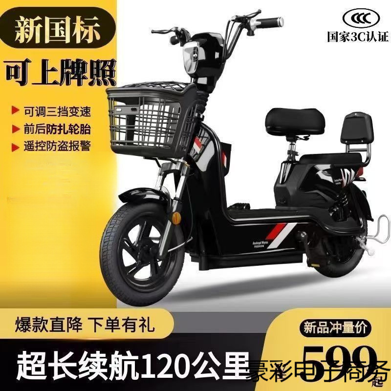 国家標準の大人の新しい電動自転車電気自動車小型モビリティ二輪バッテリーカーリチウム電池家庭用実用|undefined