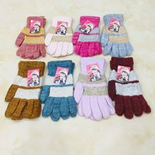 成人手套男士手套反针女士手套马海毛保暖防寒包指全指