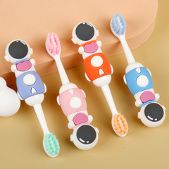 Children's toothbrush, independent packaging astronaut cartoon toothbrush, infant and baby household oral hygiene daily necessities