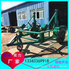 电力工程放线电缆拖车3吨5吨8吨10吨电缆盘放线车价格线缆盘炮车