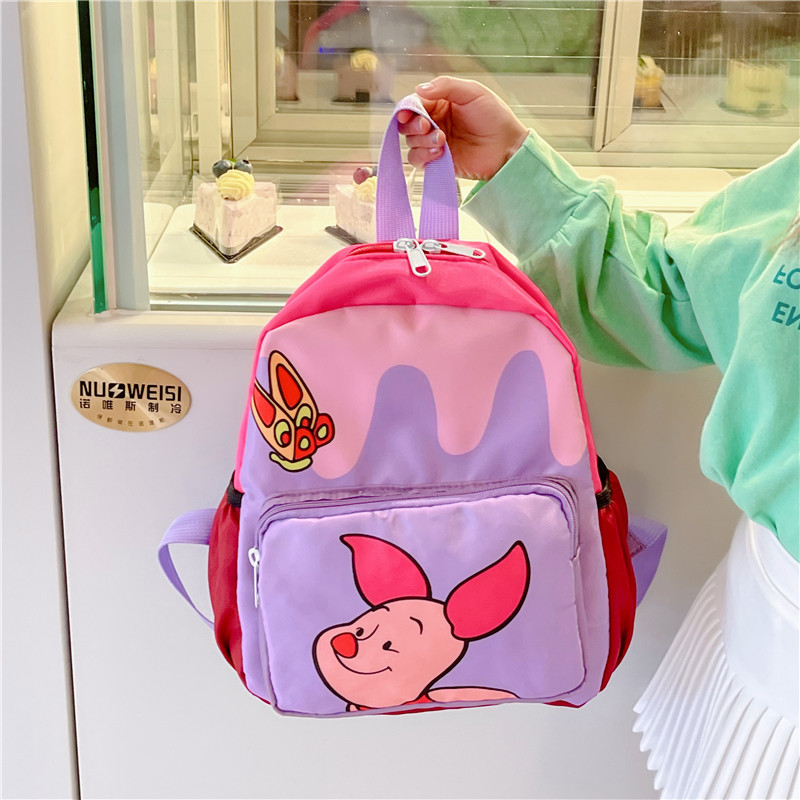 Kindergarten mochila Linda caricatura 3-6 años niños y niñas de dibujos animados mochila viaje colorido ligero mochila de protección de la columna vertebral