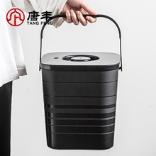 EM2O茶水桶茶桶茶渣桶废水桶茶水分离漏茶水垃圾桶二合一倒茶叶渣