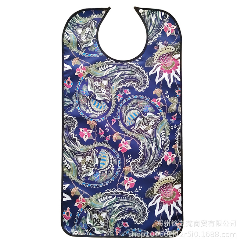 Suministro transfronterizo Adulto babero de alimentos ancianos saliva toalla antifouling impermeable en stock fabricante en stock logotipo imprimible