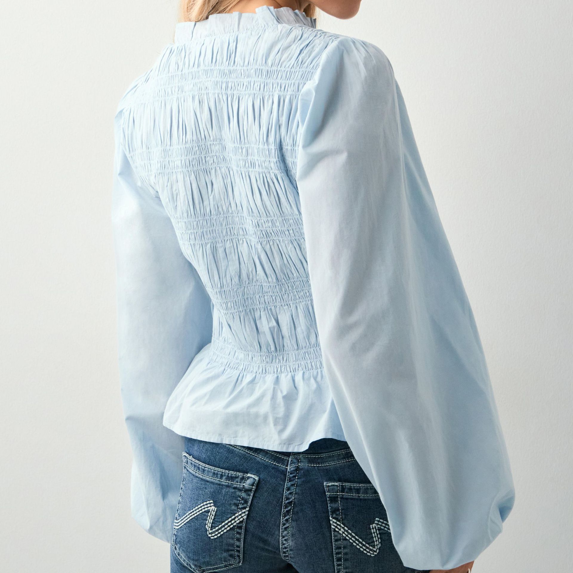 Solid Colour Slim-fit Cardigan Shirt For Women Casual Versatile_voghion.com