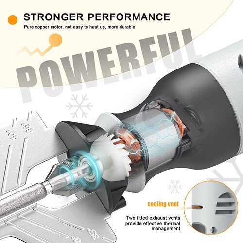 Cordless chainsaw sharpener, rechargeable grinder, chain saw, chain grinder, electric chain grinder, polishing tool