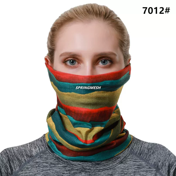 Outdoor Cycling Mask, Sun Protection Neck Scarf, Multifunctional Magic Headscarf, Neck Protection Neck Gaiter, Cross-Border