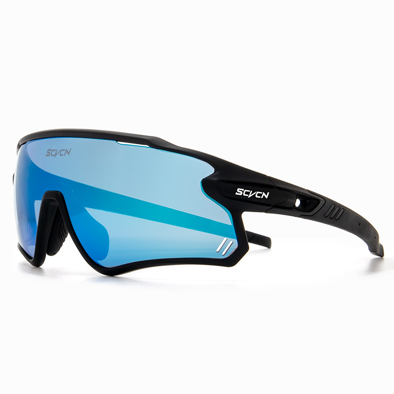 Gafas Polarizadas Deportivas de Ciclismo de TR90, Protección contra Viento y Arena, Apto para Miopía, para Ciclismo