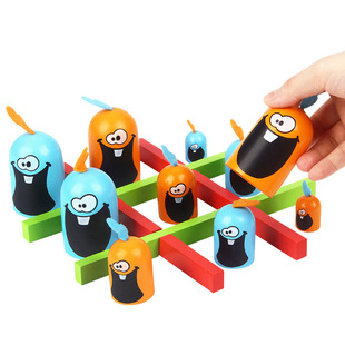 Children's puzzle early education odd chicken continuous parent-child Game family interactive desktop educational toys spot Japanese