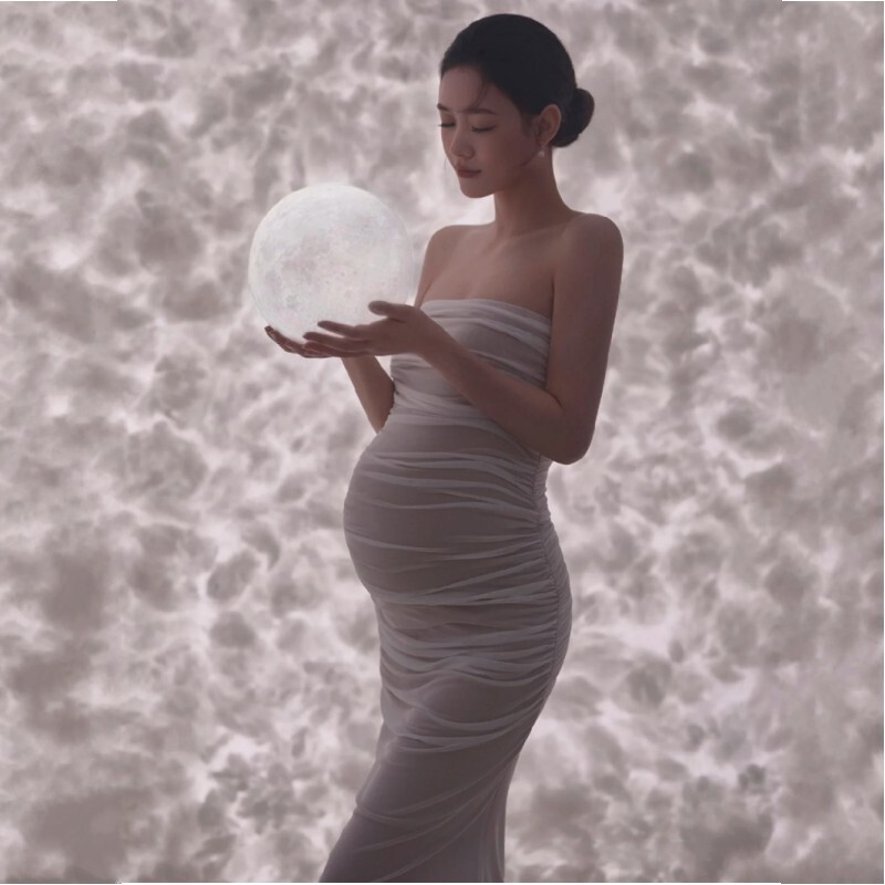 New Style Maternity Photo Clothing, Studio Maternity Art Photoshoot, Sexy Dress, Maternity Photography Gown, Fresh and Sweet New Style Maternity Photo Clothing, Studio Maternity Art Photoshoot, Sexy Dress, Maternity Photography Gown, Fresh and Sweet