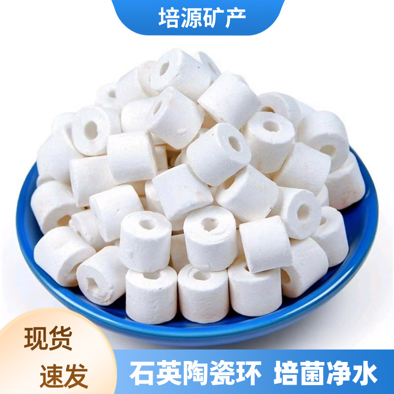 Fish Tank Filter Material Ceramic Ring Bacteria Ring Fish Pond Quartz Biological Ring Culture Bacteria Ring Water Purification Digestive Bacteria House Fish Tank Filter Material Ceramic Ring Bacteria Ring Fish Pond Quartz Biological Ring Culture Bacteria Ring Water Purification Digestive Bacteria House