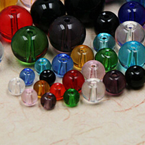 4/6/8/10/12mm glass smooth crystal beads loose beads handmade DIY bracelet necklace ear jewelry material 4/6/8/10/12mm glass smooth crystal beads loose beads handmade DIY bracelet necklace ear jewelry material