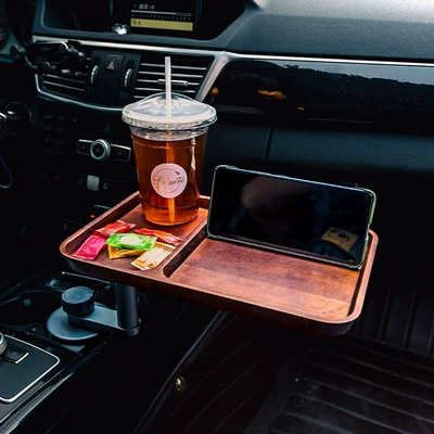 eating and drinking tea, Car table board