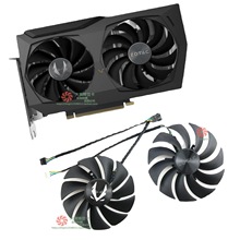 适用ZOTAC索泰 RTX3070 8GB Twin Edge 显卡散热风扇