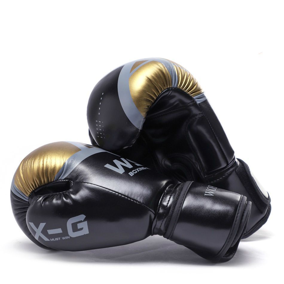 Mujeres y hombres guantes de boxeo para niños adultos y adolescentes Muay Thai Sanda boxeo de boxeo de lucha bolsa de arena fábrica de guantes de entrenamiento