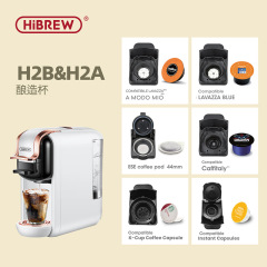 HiBREW コーヒーマシン ST-514 醸造カップコーヒーパウダーネスレ Duoqusi K カップカプセル H2B に適しています