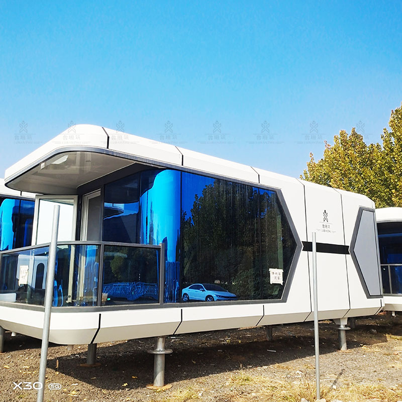 Granja Parque Ecológico de alta gama integrada fuerza cabina actividad Sala Luz estructura de acero vagando B & B almacén viajes B & B