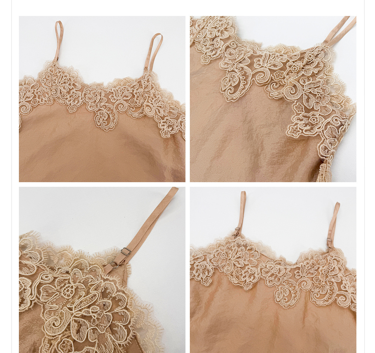 Bộ đầm maxi nữ thắt eo phong cách cổ điển Trung Hoa cao cấp (áo dây + chân váy) — nửa váy, Trang chủ chi tiết 13