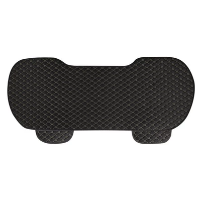 Three-Piece Set for the Whole Car | Seat cushion, seat cover - xiaoling-hemp-black-gold-line-one-in-the-back