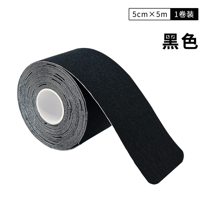 Mayorista pre-corte adhesivo muscular elástico de elevación protector de rodillas de baloncesto acondicionamiento físico adhesivo muscular