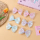 Korean-style Ins Phantom Silk Silver Edge Hedge Wave Yarn DIY Bow Accessories Headwear Shoes and Socks Hat Clothing Accessories