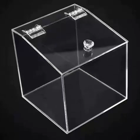 Transparent acrylic dust cover, stand, gift box, custom-made