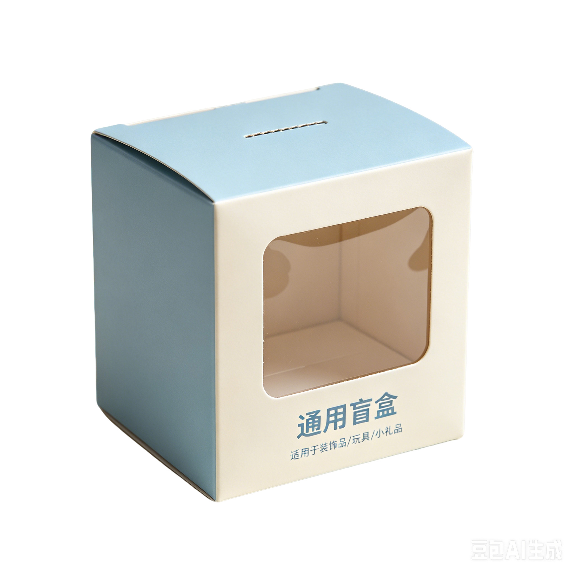 Caja de Cartón con Ventana, Cartón, Plegable, Personalizable, para Embalaje Universal