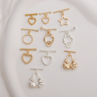 14K����ɫ���Ļ���OT��������B�ӿ�diy�ֹ��Ʒ�������僽�