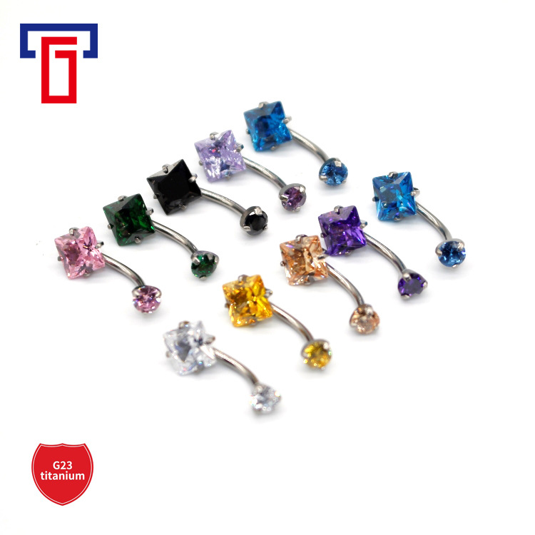 Pointed titanium steel lip stud product view