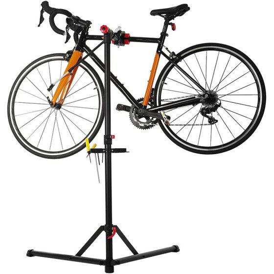 Bicycle repair stand two legs carbon steel parking repair tool bicycle repair Taishan road bicycle