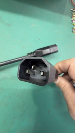 M19 Male Charging Cable New Energy Shared Electric Bicycle Charging and Discharging Waterproof Male Plug Socket Connector