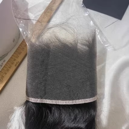 Cross-Border Wig Hd Swiss Net 4X4 5X5 13X4 13X6 Human Hair Human Hair Closure