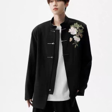 新中式礼服男士中山装新郎结婚西装修身 敬酒服秀禾服订婚宴领证