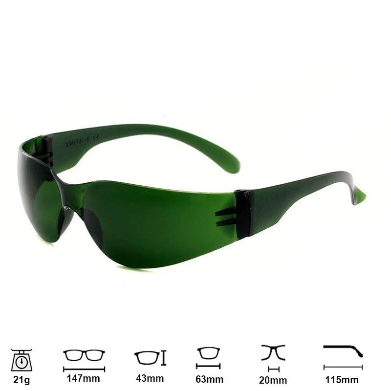 117 gafas transparentes de alta definición gafas de seguridad de trabajo anti-espuma al aire libre experimento antiquímico gafas de soldadura
