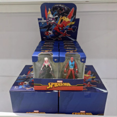 正版の新商品の漫威の4寸の経典のスパイダーマンのシリーズは4寸の可動の人形の置物の模型を賛美して卸売りをします。