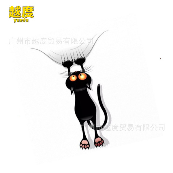 3D kitten sticker