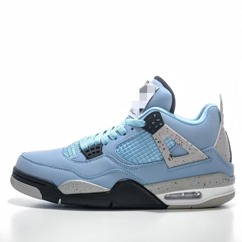 ハーフサイズの男性用と女性用のAJ4バスケットボールシューズ、学生用、ホワイトセメント、ブラック、ブルー、ナイト、オレンジ、ブラウン、ブラック、レッド、ブルズ、ミッドトップメンズシューズ|undefined