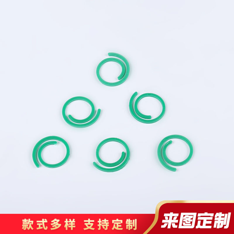 浙江厂家供应E字固形园林扣 植物圆形固定夹 植物扎带