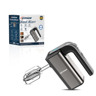 Syphor Hand Egg Mixer Household Stainless Steel Egg Beater Cream and Dough Mixer Manual Mixer