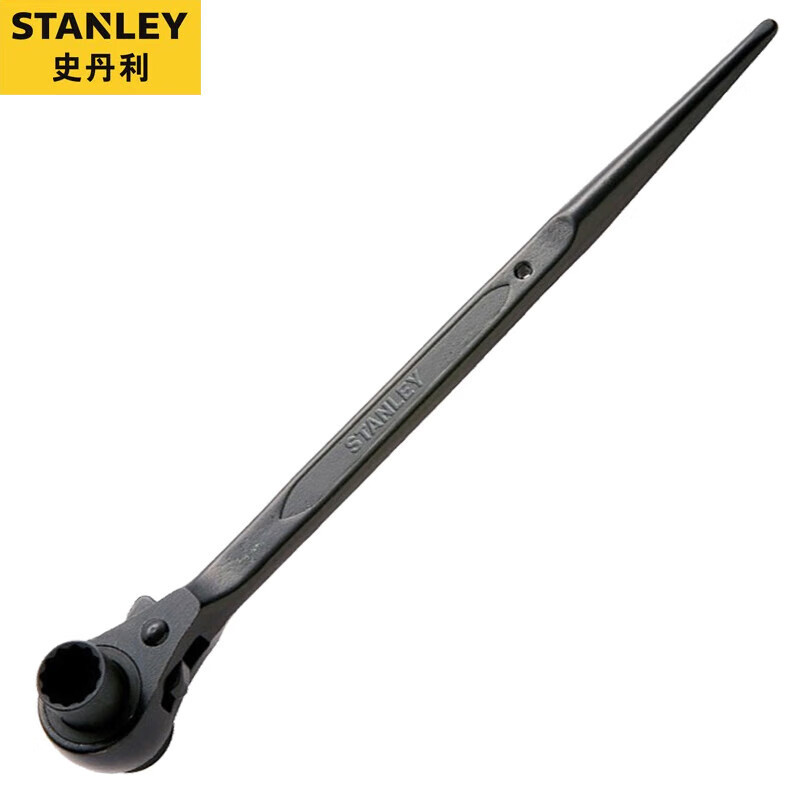 STANLEY 94-177-2-23 Llave de trinquete de cola de punta métrica de doble boca 17x21mm