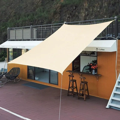 Avtomobil yan çətirləri — Outdoor Patio Canopy Triangular