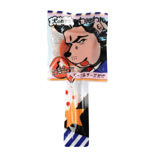 Rihe Youchong Wanwan lollipop training dog snacks, grinding teeth stick, bite resistant puppy, golden haired teddy bear 25g/piece