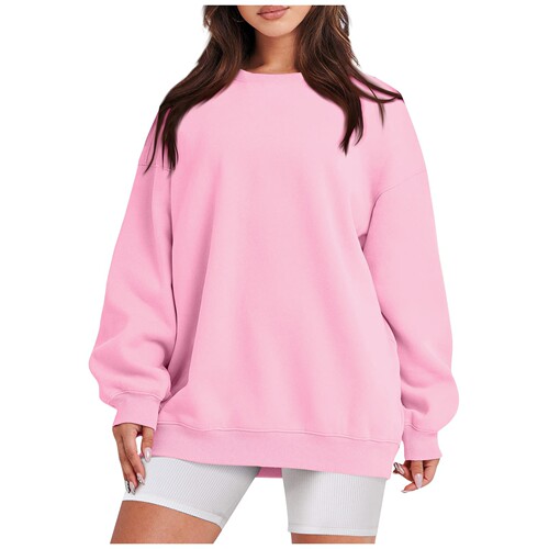 2025 Ladies Round Neck Casual Fashion Long Sleeve O-Neck T-Shirt
