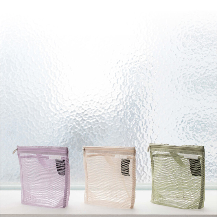 Basic Klassischer Stil Einfarbig Polyester Quadrat Kosmetiktaschen display picture 2