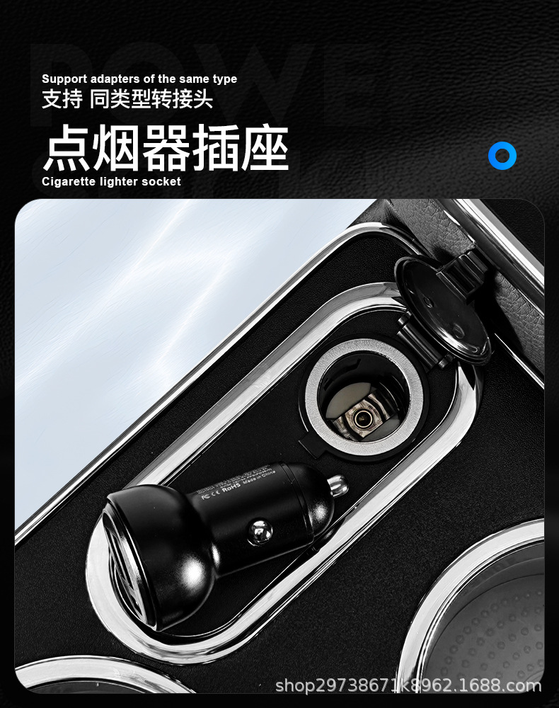 Suitable for Fuel-Powered Vehicle Models Modified to Include a Central Armrest Storage Box for the Stepwgn 2010 Model
