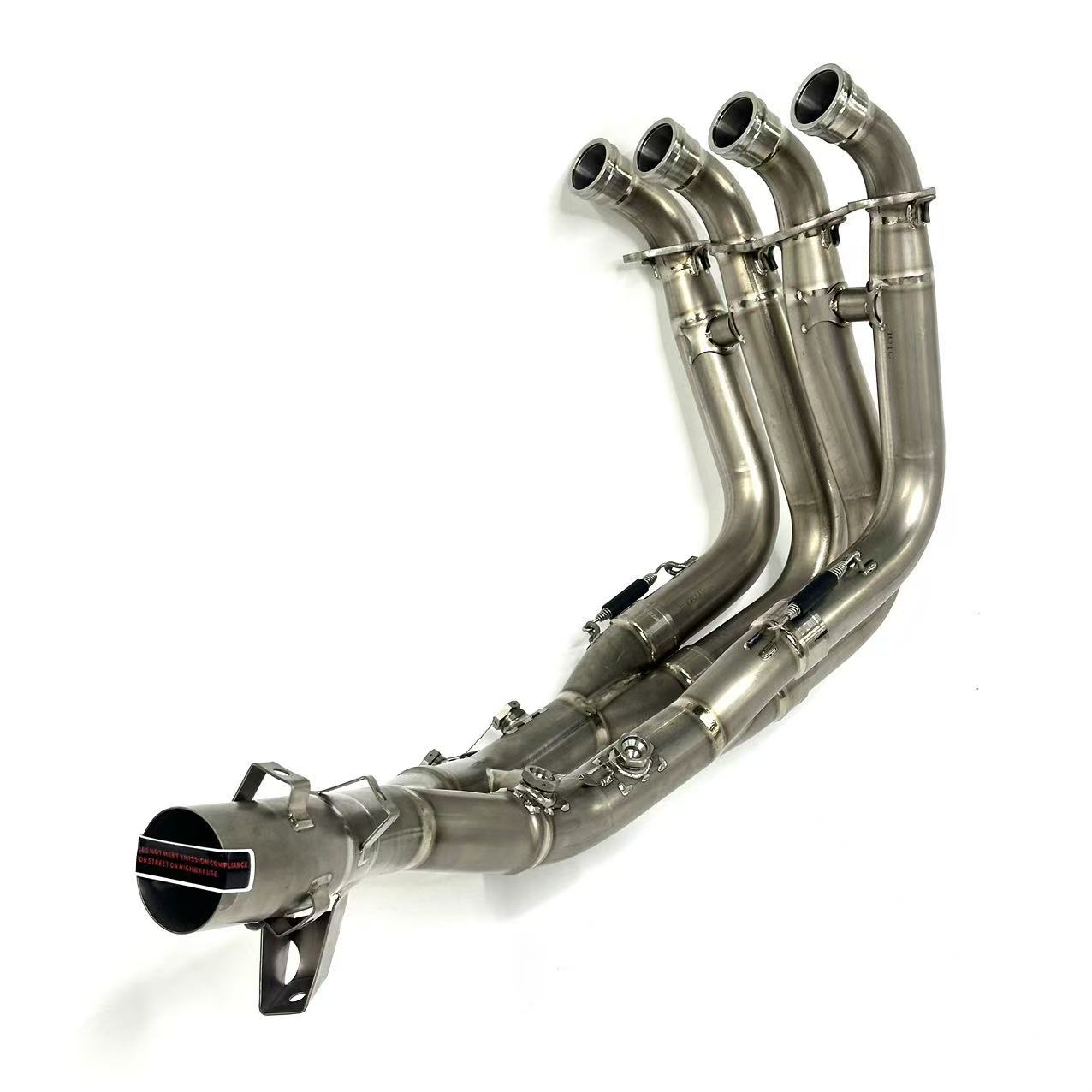 BMW S1000XR/M1000XR modified front section, BMW S1000XR Akrapovic front and middle section, titanium alloy front section