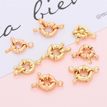��ɫ14K����ˮ�ֿۏ��ɿ�������������B�ӿ�diy�Ʒ�����β��