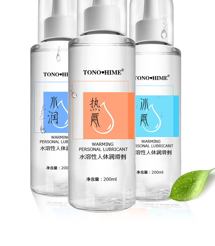 TONO HIME Water-Based Personal Lubricant 200ml Cooling Sensation Water-Soluble Formula — detail image 5