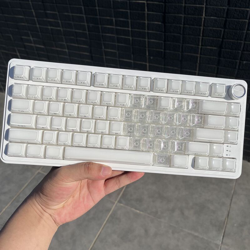 XVX 光の神話 M75 カスタマイズされたメカニカル キーボード ガスケット構造 3 モード ホットスワップ可能なオフィス ゲーミング キーボード|undefined
